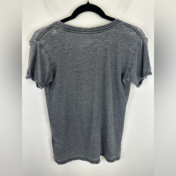 Refined Canvas Long Live Cowboys Grey Wash T-shirt Women’s Small Tee NWT Top - Picture 8 of 10